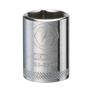 1/4" Drive X 1/2" Shallow S.A.E. Socket