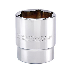 1/2" Drive X 34 mm Shallow Metric Socket