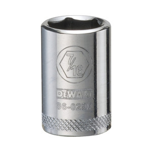 1/4" Drive X 7/16" Shallow S.A.E. Socket