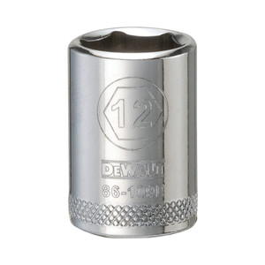 1/4" Drive X 12 mm Shallow Metric Socket