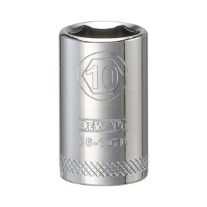 1/4" Drive X 10 mm Shallow Metric Socket