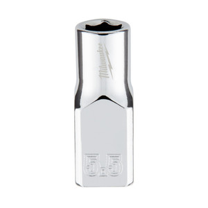 1/4" Drive X 5.5 mm Shallow Metric Socket