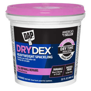 Quart DryDex Ready To Use Pink Dry Time Spackling Compound
