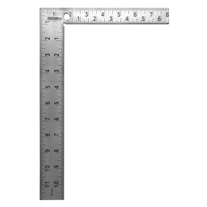 8" X 12" Easy-Read Carpenter's Square