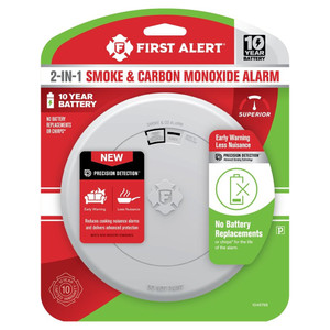 10 Year Slim Smoke and Carbon Monoxide Alarm