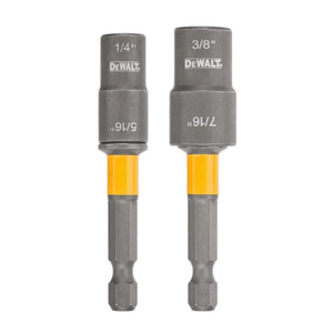 2 pc. DeWalt Reversible Double Ended Magnetic Nut Driver Set - (1/4", 5/16", 3/8" and 7/16")