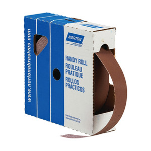1-1/2" X 50 yds 80-Grit Aluminum Oxide Utility Cloth Roll