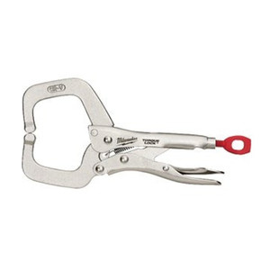 Milwaukee 6" Torque Lock Locking C-Clamp With Regular Jaws