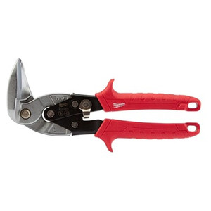 Milwaukee 9-1/2" Left Cutting 90 deg. Angle Snips