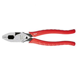 Milwaukee 9" Comfort Grip High Leverage Lineman's Pliers With Crimper