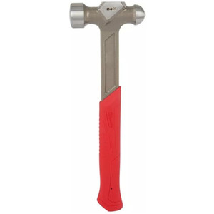 Milwaukee 24 oz Steel Ball Peen Hammer With I-Frame Handle