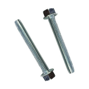 3/8"-16 X 3" Zinc Plated Hex Head Type-F Thread Cutting Screws (Box of 100)