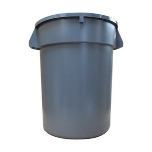 32 Gallon Gray Garbage Can
