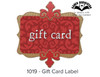 Gift Card Label
