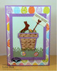 Woven Basket Box Card Pop-up