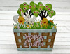 Wide Woven Basket Card