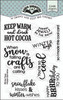 Winter Hugs clear stamp