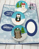 Winter Hugs clear stamp