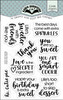 Sweet Life Sayings clear stamps