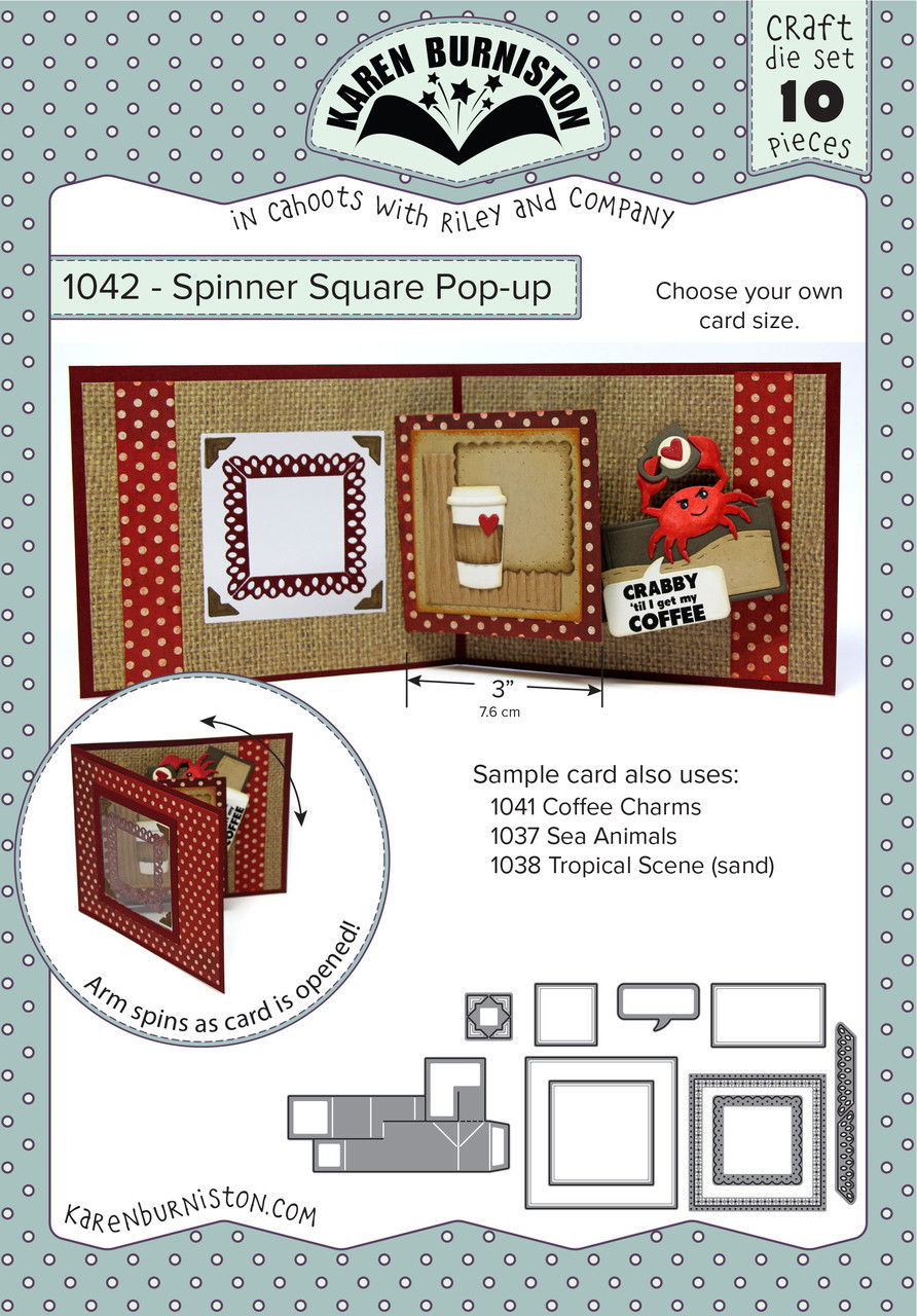 Spinner Square Pop-up