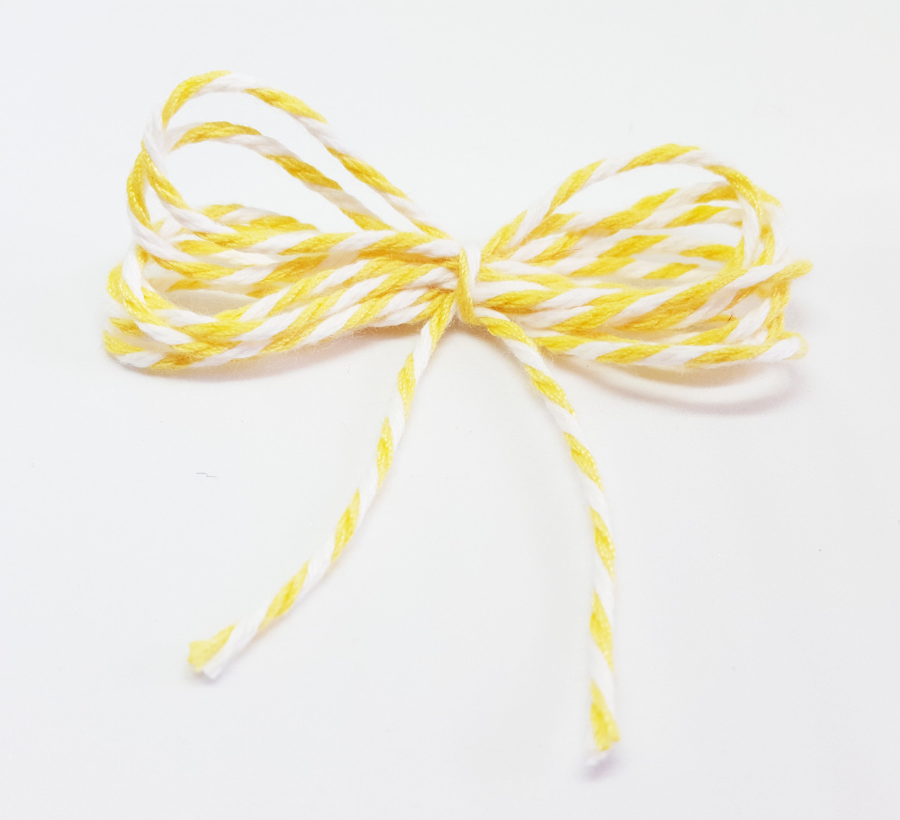 May Arts Baker's Twine Ribbon, 2 mm x 110 yd, Yellow