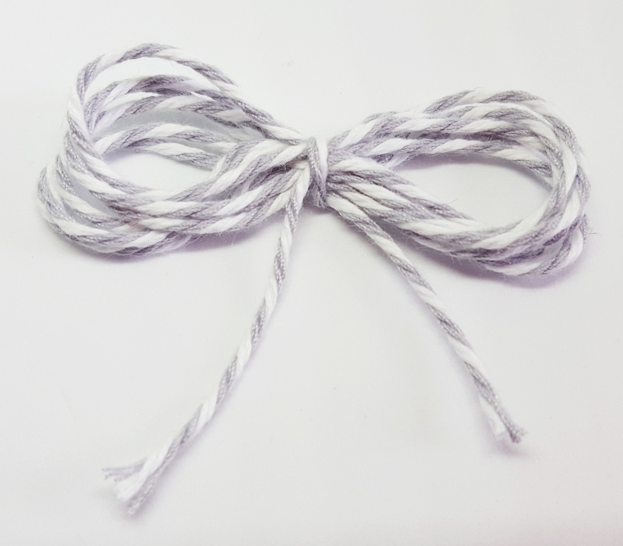 Baker's Twine - Soft Grey and White - KB Riley LLC