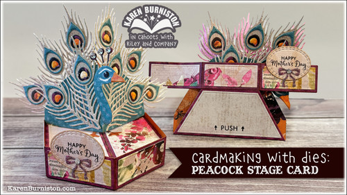 Karen Burniston Designer Challenge 104 SET THE STAGE