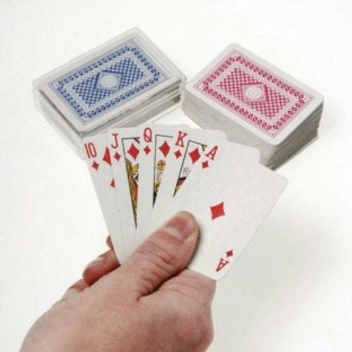 Miniature Playing Cards - Blue