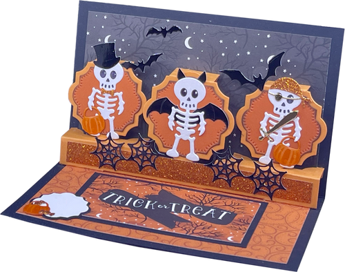Little Labels Halloween Card Instructions