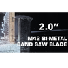 Morse M42, Bi-Metal Industrial Band Saw Blades - 2.0"