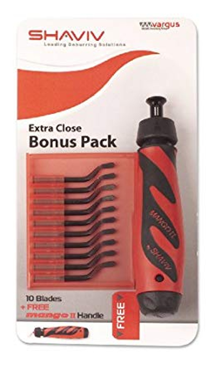 Free Mango II E EXTRA CLOSE REACH Handle With 10 E100 Blades