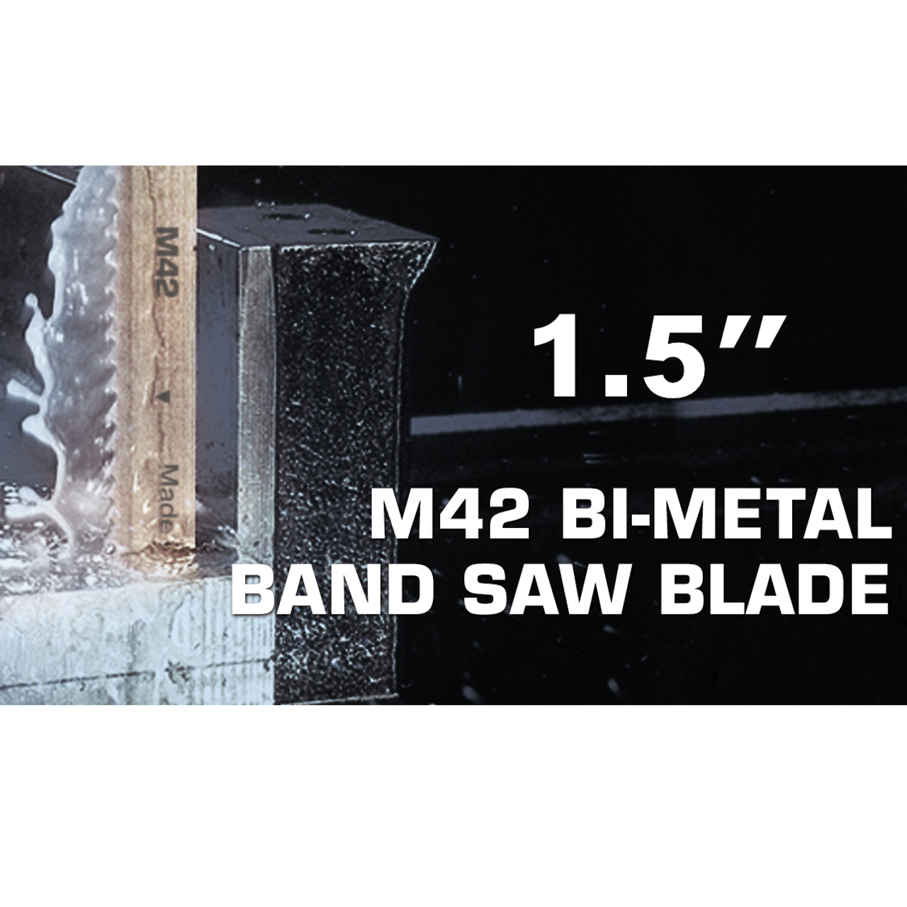 Morse M42, Bi-Metal Industrial Band Saw Blades - 1.5"