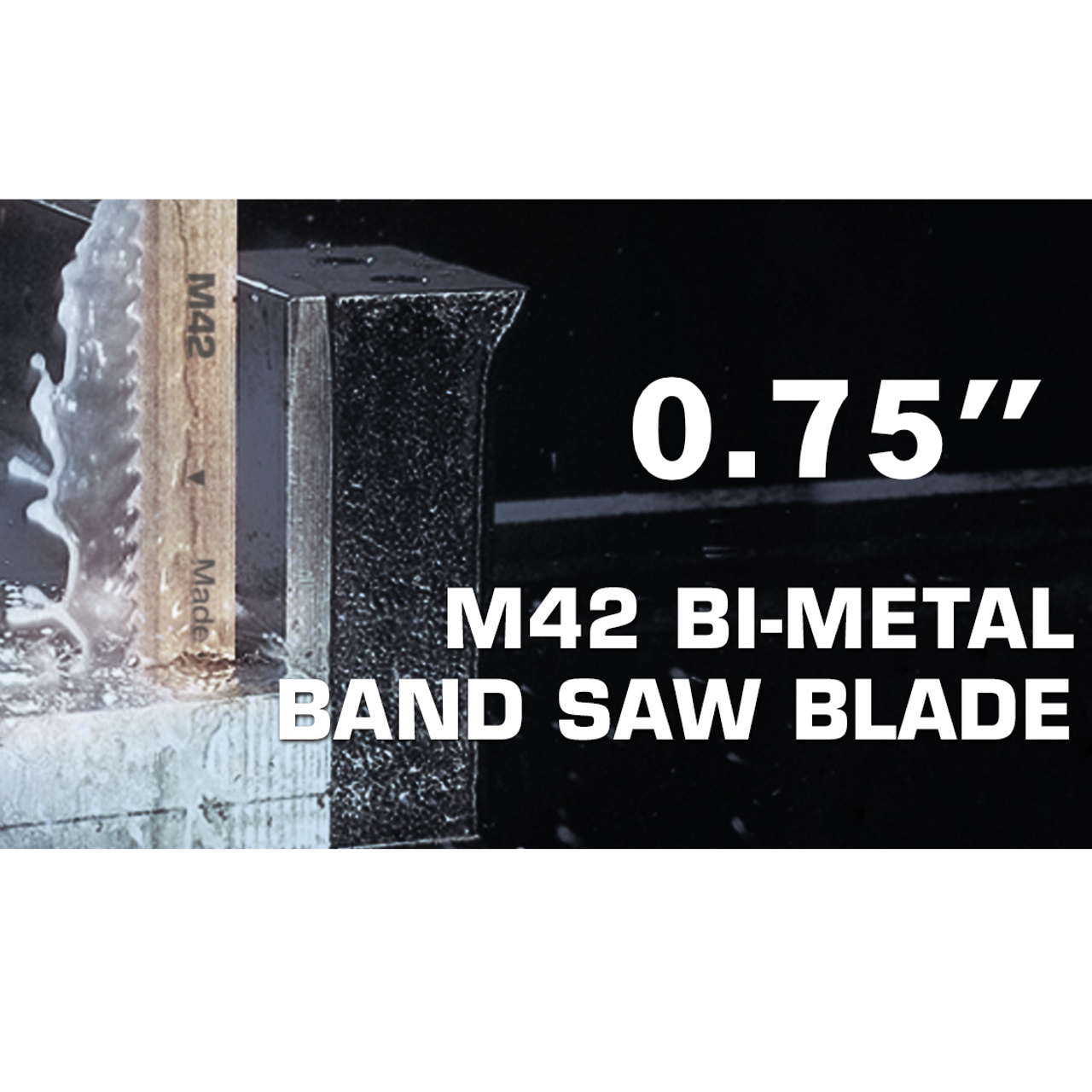 Morse M42, Bi-Metal Industrial Band Saw Blades - 0.75"