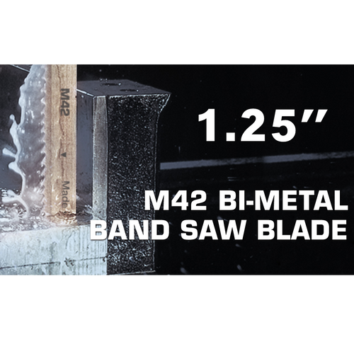 Morse M42, Bi-Metal Industrial Band Saw Blades - 1.25"