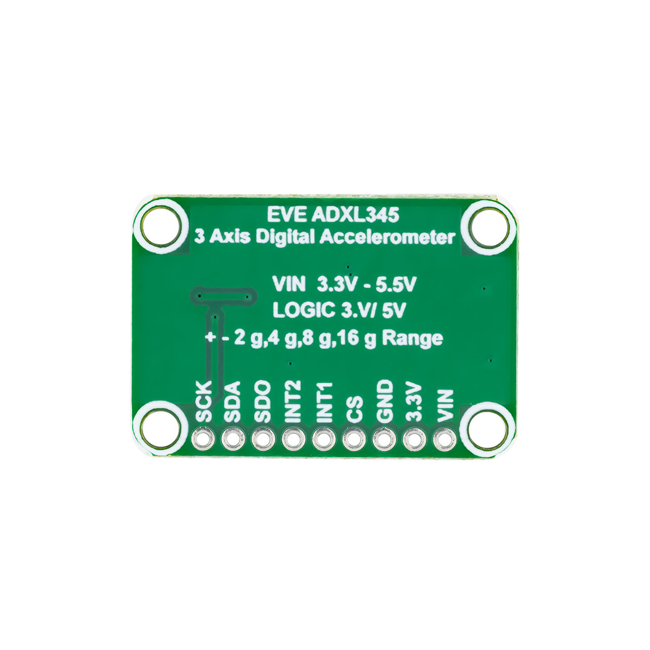 asm Buy ADXL345 Triple Axis Digital Accelerometer Breakout SPI, I2C at