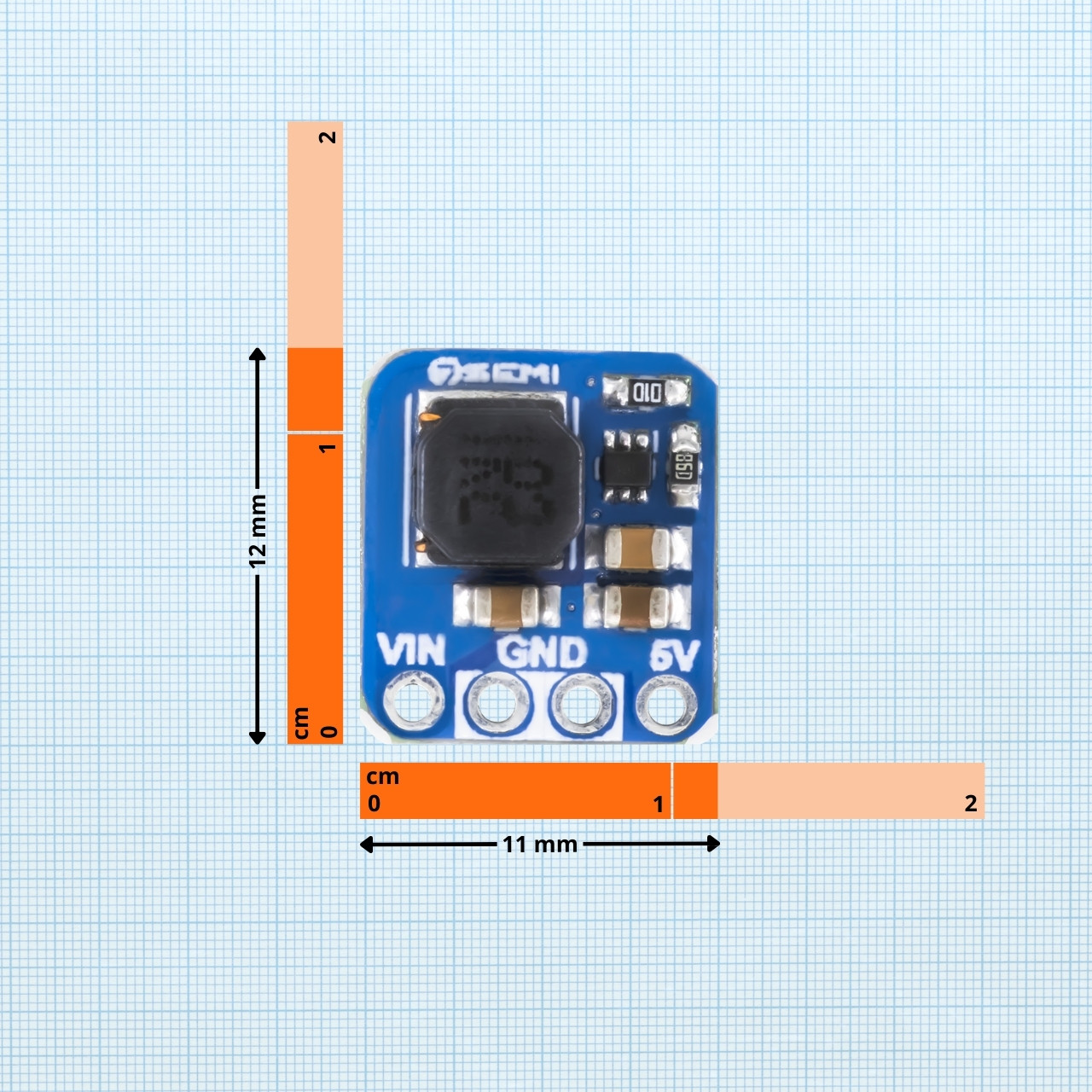 Buy TPS61023 3.7A 5V Out Mini Boost Converter Breakout at Best Price ...
