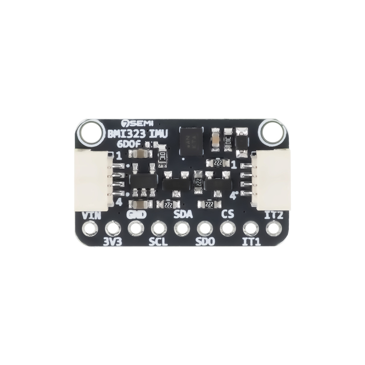 BMI323 IMU Breakout Board – 6DOF Accelerometer + Gyroscope with