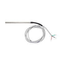7Semi DS18B20 Waterproof Temperature Sensor Probe 4-inch 1M Wire
