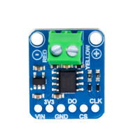 Top View: 7Semi MAX31855 K-Type thermocouple amplifier breakout with SPI interface and screw terminal connection.