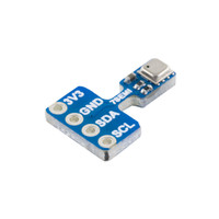 BME688 Environmental Sensor Nano Breakout with 2.54mm pitch header, all-in-one sensor for temperature, humidity, pressure, and gas monitoring in IoT and environmental applications.