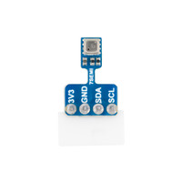 BME688 Environmental Sensor Nano Breakout with 2.54mm pitch connector, advanced module for temperature, humidity, pressure, and gas monitoring in IoT and electronics projects.