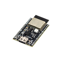 ESP32-C3 Dev Board – labeled pinout, onboard RGB LED and ESP32-C3FH4 SoC