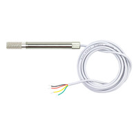 7Semi industrial-grade Modbus sensor with 2m cable for environment monitoring,Weatherproof sintered cap temperature humidity sensor for RS485