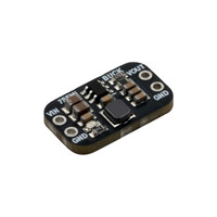 7Semi AP64060 5V 600mA buck converter module top view with VIN, GND and VOUT terminals