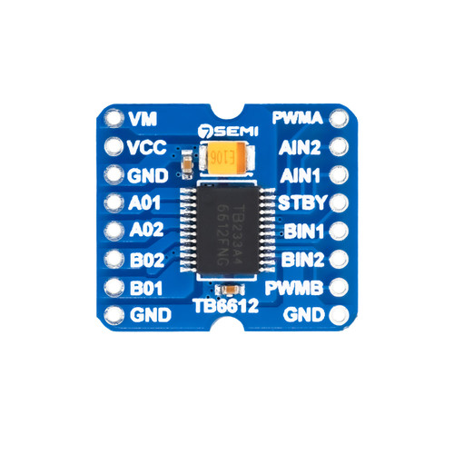 TB6612FNG Motor Driver Breakout top view