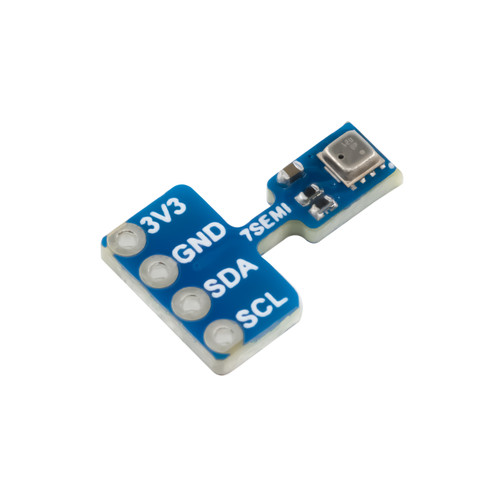 BME280 Temperature, Humidity, and Pressure Sensor Nano Breakout with 2.54mm pitch header, compact module for accurate environmental monitoring in IoT and electronics projects.