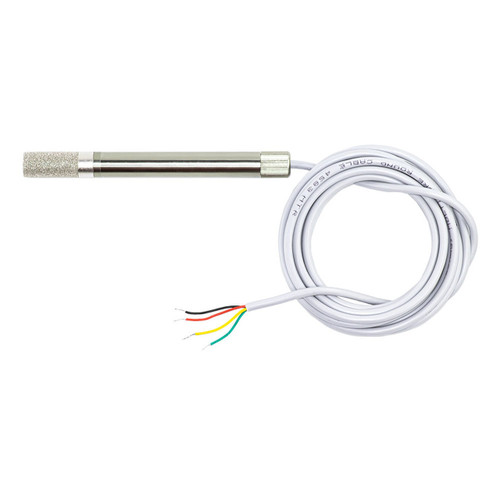 7Semi industrial-grade Modbus sensor with 2m cable for environment monitoring,Weatherproof sintered cap temperature humidity sensor for RS485