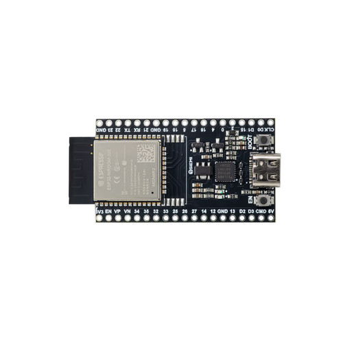 TOP VIEW OF ESP32