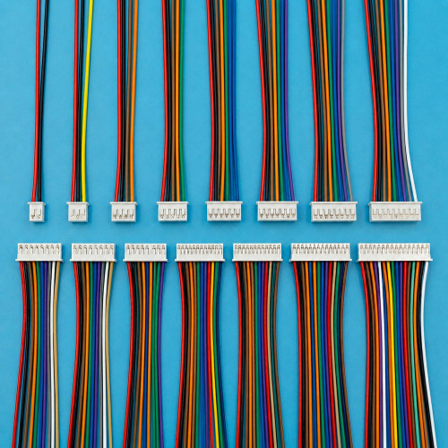 WELDOCK 2-20 Pins JST XH2.5 Wire-to-Board and Wire-to-Wire Wire Harness, Single/Double End Female Header all combined