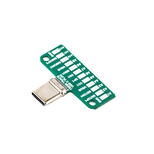 7Semi USB-C 3.1 Male Breakout 24 Pins PCB Type-C